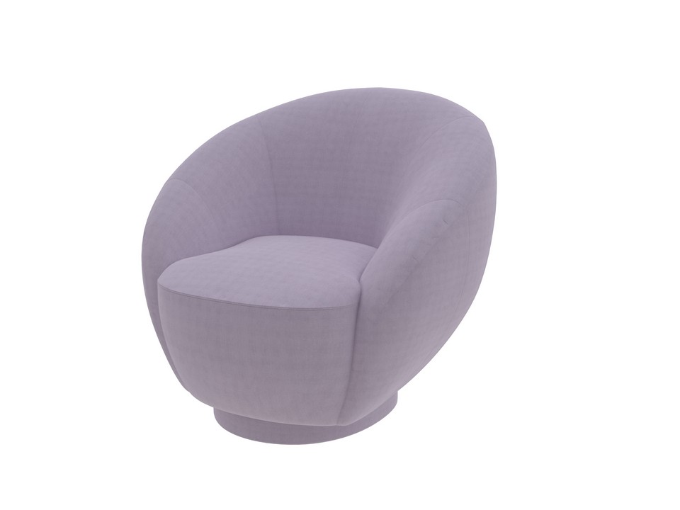 Кресло Verda Modern Ткань Микровелюр Marino 10 Лиловый 90x87 122040₽